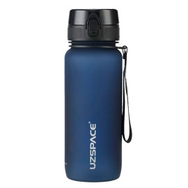 Butelka na wodę z tritanu 650ml Bidon sportowy ciemnoniebieski