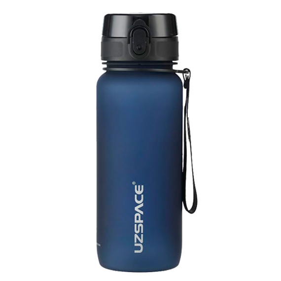 Butelka na wodę z tritanu 650ml Bidon sportowy ciemnoniebieski