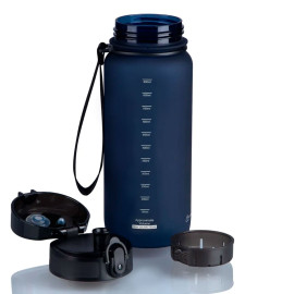 Butelka na wodę z tritanu 650ml Bidon sportowy ciemnoniebieski