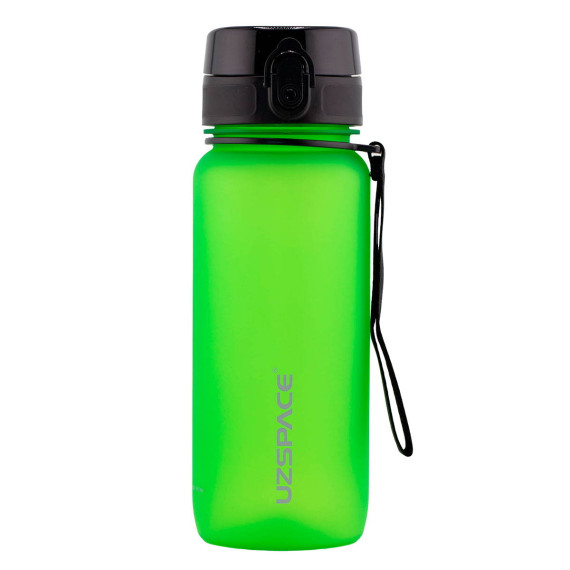 Butelka na wodę z tritanu 650ml Bidon sportowy na trening zielony