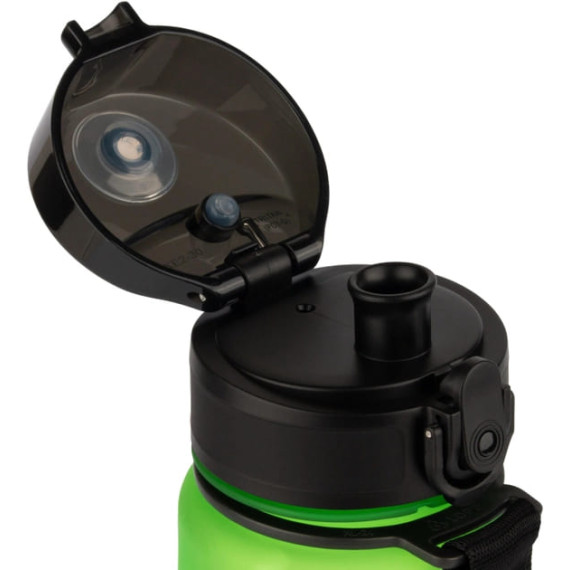 Butelka na wodę z tritanu 650ml Bidon sportowy na trening zielony