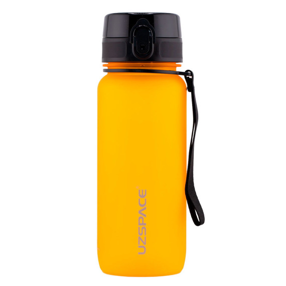 Butelka na wodę z tritanu 650ml Bidon sportowy pomarańczowy