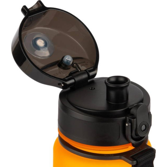 Butelka na wodę z tritanu 650ml Bidon sportowy pomarańczowy