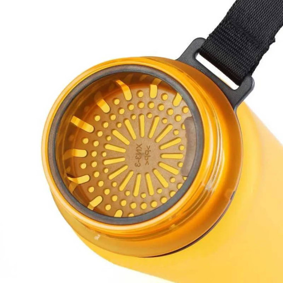 Butelka na wodę z tritanu 650ml Bidon sportowy pomarańczowy