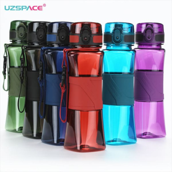 Butelka Shaker do białka, do odżywek 550ml Bidon na wodę z tritanu czarny