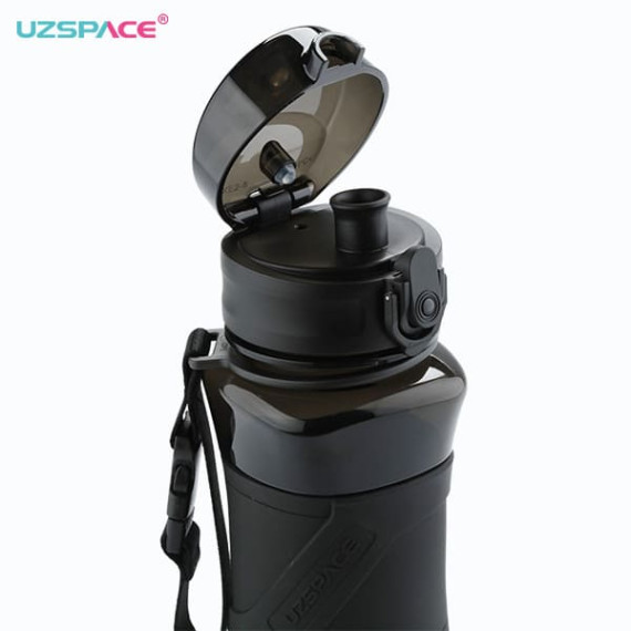 Butelka Shaker do białka, do odżywek 550ml Bidon na wodę z tritanu czarny