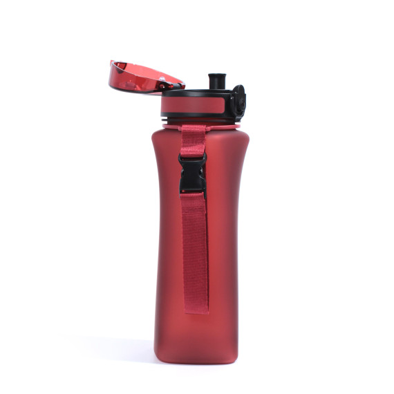 Butelka na wodę z tritanu 700ml WAVE Bidon sportowy czerwony