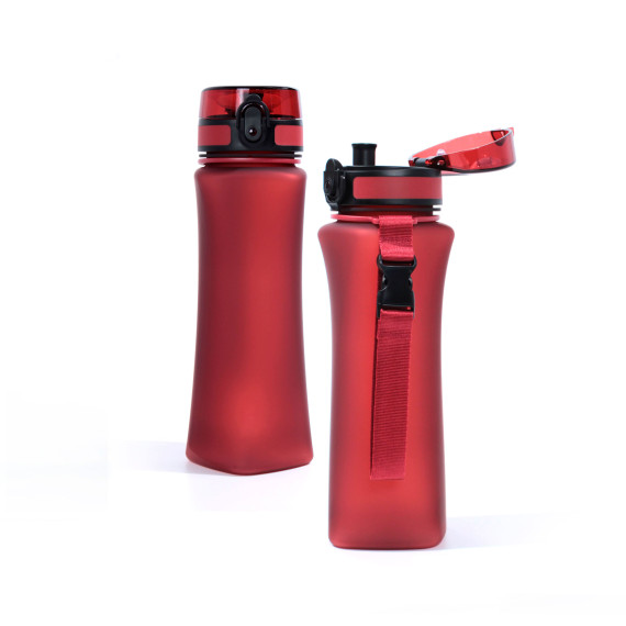 Butelka na wodę z tritanu 700ml WAVE Bidon sportowy czerwony