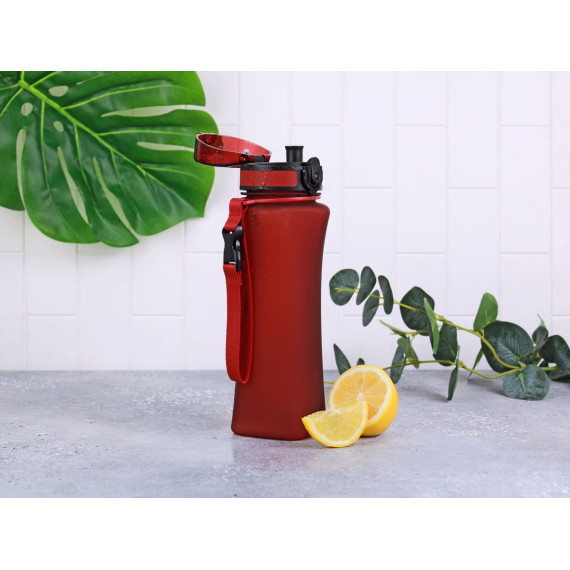 Butelka na wodę z tritanu 700ml WAVE Bidon sportowy czerwony