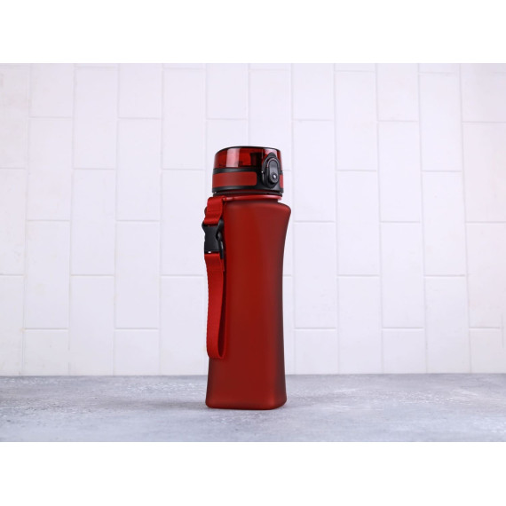 Butelka na wodę z tritanu 700ml WAVE Bidon sportowy czerwony