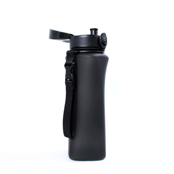 Butelka na wodę z tritanu 700ml WAVE Bidon sportowy czarny