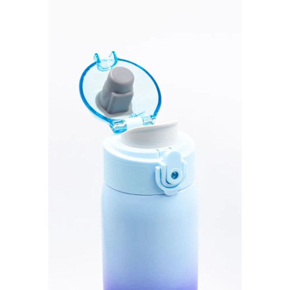 Butelka termiczna stalowa 500ml Termos z ustnikiem niebieski