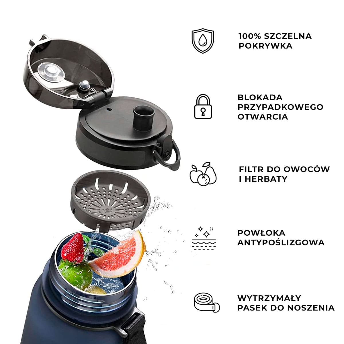 butelka uzspace 650 ml cechy produktu