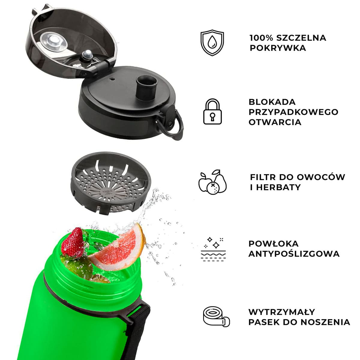 butelka uzspace 650 ml cechy produktu